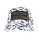 Casquette Plata o Plomo Blanche et Noire Strass Fashion Colombia Baseball CASQUETTES SKR