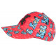 Casquette Teddy Bad Rouge et Bleue Strass Style Streetwear Original Baseball CASQUETTES SKR