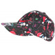 Casquette SKR Noire et Rouge Design Clown Streetwear Baseball CASQUETTES SKR