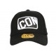 Casquette ICON Noire et Blanche Strass Streetwear Baseball Orka ANCIENNES COLLECTIONS divers