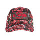 Casquette El Patron Rouge Noire Colombia Strass Collection Capsule CASQUETTES SKR