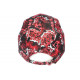 Casquette El Patron Rouge Noire Colombia Strass Collection Capsule CASQUETTES SKR