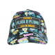 Casquette Plata o Plomo Bleue et Noire Strass Baseball Collection Capsule CASQUETTES SKR