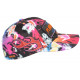 Casquette Plata o Plomo Rose et Noire Strass Baseball Collection Capsule CASQUETTES SKR