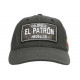 Casquette El Patron Grise Argent Toile Reflect Medellin Colombia Baseball CASQUETTES SKR