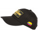 Casquette El Patron Noire Doree Ecusson Reflect Medellin Colombia Baseball CASQUETTES SKR