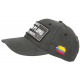 Casquette Plata o Plomo Grise Argent Toile Reflect Strass Noir Colombia Baseball CASQUETTES SKR