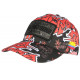 Casquette El Patron Rouge Orange Streetwear Colombia Baseball CASQUETTES SKR