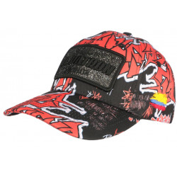 Casquette El Patron Rouge Orange Streetwear Colombia Baseball CASQUETTES SKR