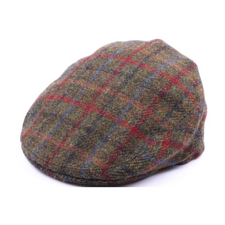 Casquette Plate Hereford Tweed Vert, bleu taille 58 ANCIENNES COLLECTIONS divers