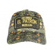 Casquette El Patron Doree et Grise Print Streetwear Colombia Baseball CASQUETTES SKR