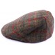 Casquette Plate Hereford Tweed Vert, bleu taille 58 ANCIENNES COLLECTIONS divers