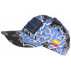 Casquette Plata o Plomo Bleue et Noire Strass Street Colombia Baseball CASQUETTES SKR