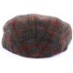 Casquette Plate Hereford Tweed Vert, bleu taille 58 ANCIENNES COLLECTIONS divers