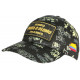 Casquette Plata o Plomo Noire et Dorée Strass Streetwear Colombia Baseball CASQUETTES SKR