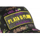 Casquette Plata o Plomo Noire et Jaune Strass Streetwear Colombia Baseball CASQUETTES SKR