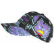 Casquette Plata o Plomo Violette et Noire Strass Streetwear Colombia Baseball CASQUETTES SKR