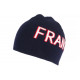 Bonnet France Bleu Blanc Rouge Tricolore en Laine Marine Tendance BONNETS Nyls Création