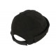 Bonnet Docker Noir en Polaire Look Marin Miki Kerzau BONNETS Nyls Création