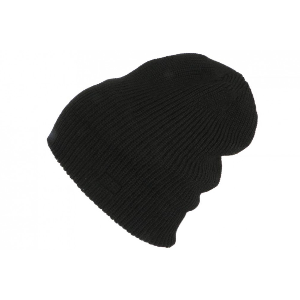 Bonnet doublure polaire noir homme - DistriCenter