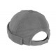 Bonnet Docker Gris Clair en Polaire mode Marin Miki Kerzau BONNETS Nyls Création