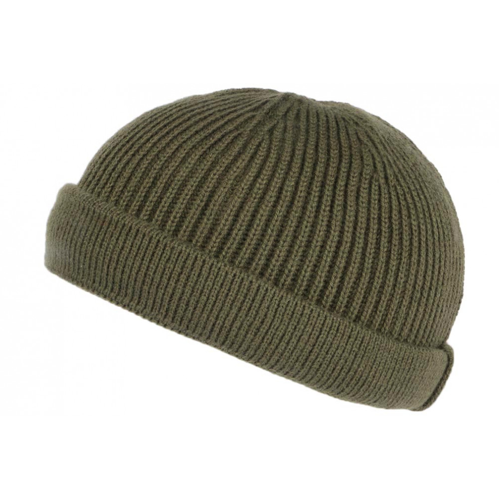 Bonnet Docker Homme Pure Laine Fabrication Française