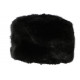 Toque Fourrure Noire Femme Doublure Polaire Classe Tendance Andrea BONNETS Nyls Création