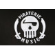 Casquette Piraterie Music Noire et Blanche Streetwear Baseball Booba CASQUETTES Piraterie Music