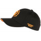 Casquette Piraterie Music Orange et Noire Streetwear Baseball Rap CASQUETTES Piraterie Music