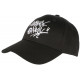 Casquette Piraterie Music Noire Strass Streetwear Baseball Booba Note CASQUETTES Piraterie Music