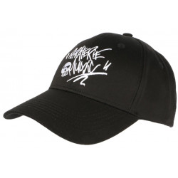Casquette Piraterie Music Noire Strass Streetwear Baseball Rap Note CASQUETTES Piraterie Music