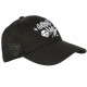 Casquette Piraterie Music Noire Strass Streetwear Baseball Booba Note CASQUETTES Piraterie Music