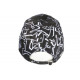 Casquette El Patron Noire et Blanche Print Streetwear Medellin Baseball CASQUETTES SKR