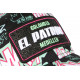 Casquette El Patron Rose Verte et Blanche Print Streetwear Medellin Baseball CASQUETTES SKR