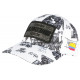 Casquette El Patron Blanche et Noire Paillettes Streetwear Medellin Baseball CASQUETTES SKR