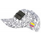 Casquette Plata o Plomo Blanche et Noire Strass Streetwear Bogota Baseball CASQUETTES SKR