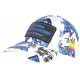 Casquette Plata o Plomo Bleue et Blanche Paillettes Streetwear Colombia CASQUETTES SKR