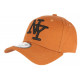 Casquette NY Marron Broderie Relief Noire Tendance Visiere Baseball Stazky CASQUETTES Hip Hop Honour