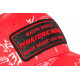 Casquette Piraterie Music Rouge Strass Print Streetwear Baseball Booba CASQUETTES Piraterie Music