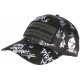 Casquette Piraterie Music Noire Reflect Strass Streetwear Baseball Booba CASQUETTES Piraterie Music