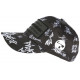 Casquette Piraterie Music Noire Reflect Strass Streetwear Baseball Booba CASQUETTES Piraterie Music