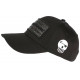 Casquette Piraterie Music Noire Glitter Patch Streetwear Baseball Booba CASQUETTES Piraterie Music