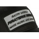 Casquette Piraterie Rap Noire Patch Reflect Argent Streetwear Baseball CASQUETTES Piraterie Music