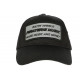 Casquette Piraterie Rap Noire Patch Reflect Argent Streetwear Baseball CASQUETTES Piraterie Music