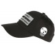 Casquette Piraterie Rap Noire Patch Reflect Argent Streetwear Baseball CASQUETTES Piraterie Music