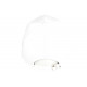 Casquette Piraterie Music Blanche Patch Reflect Argent Streetwear Baseball CASQUETTES Piraterie Music