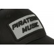 Casquette Piraterie Music Noire Reflect Patch Streetwear Baseball CASQUETTES Piraterie Music