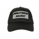 Casquette Piraterie Booba Noire Reflect Patch Streetwear Baseball CASQUETTES Piraterie Music