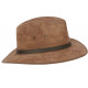 Chapeau Cuir Marron Traveller Tradition Flinder Aussie Apparel ANCIENNES COLLECTIONS divers