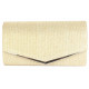 Pochette Femme Doree Brillante Mariage Soiree Ambella Pochette cérémonie Nyls Création